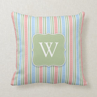 Initial Baby Girl/Boy Throw Pillow