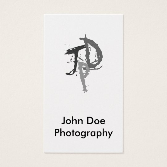 Initial Business Card