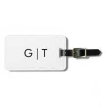 Initial & City is Home Luggage Tag