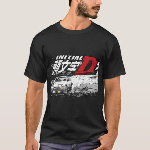 Initial D Deep Forest Drifting AE86 Takumi Raceway T-Shirt