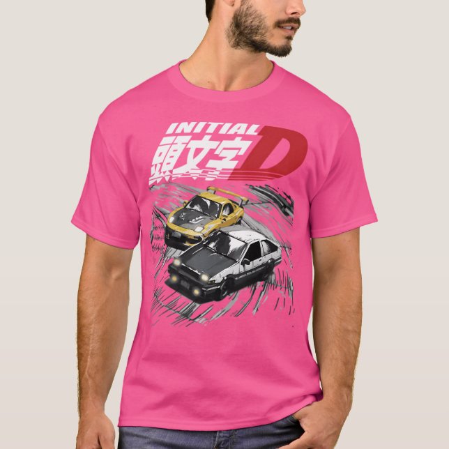 Initial D Downhill Mountain Drifting T-Shirt (Front)