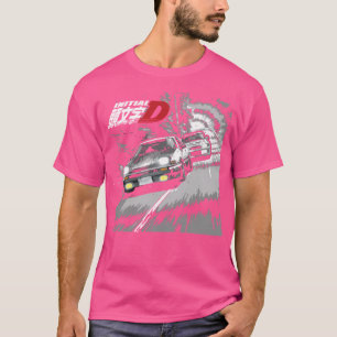 Initial D - Mountain Drift Racing Tandem Ae86 Vs E T-Shirt