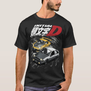 Initial D - Mountain Drift Racing Tandems AE86 tak T-Shirt