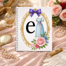 Initial E Personalised Elegant Regency Gift