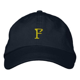 INITIAL "F" Designer Cap