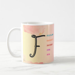 Initial "F" Mug (11oz)