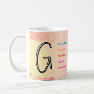 Initial "G" Mug (11oz)