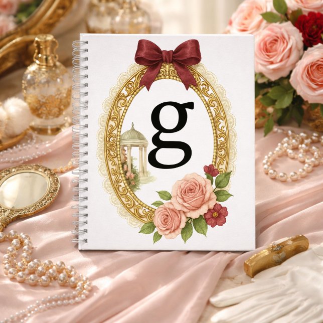 Initial G Personalised Graduation Gift Regency Notebook (Creator Uploaded)