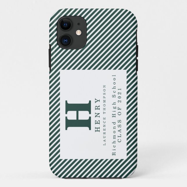 INITIAL GRADUATION Case-Mate iPhone CASE (Back)
