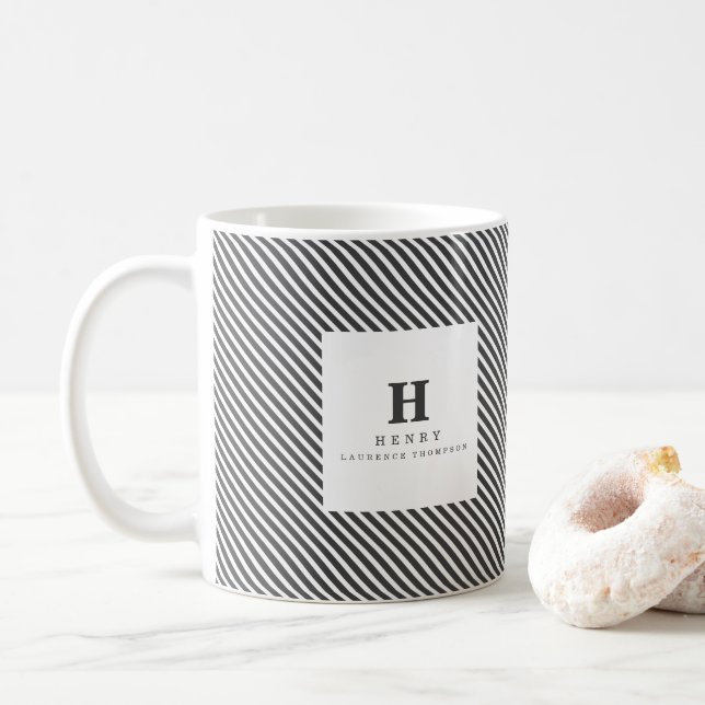 INITIAL GRADUATION MUG (With Donut)