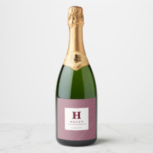 INITIAL GRADUATION PARTY  Sparkling Wine LABEL