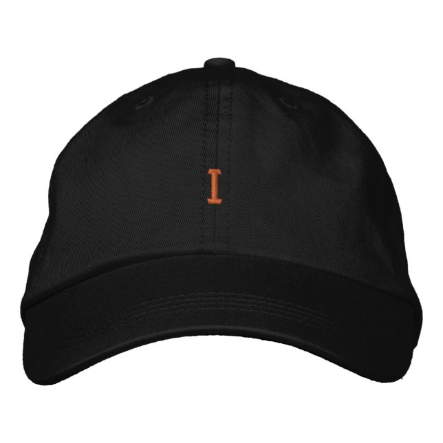 Initial I Letter Cap - Super Handsome Hat (Front)