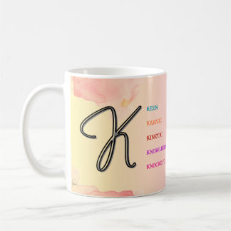 Initial "K" Mug (11oz)