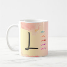 Initial "L" Mug (11oz)