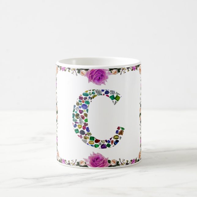 Initial Letter C Coffee Mug (Center)
