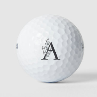 Initial, Letter, Custom,Personalised,Gift, A Golf Balls