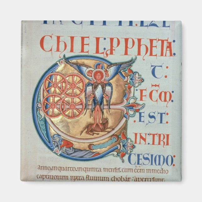 Initial Letter 'E' Et factum est Magnet (Front)