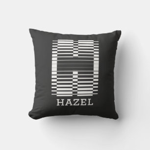 INITIAL LETTER H - ALPHABET NAME H CUSHION