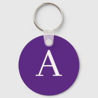 Initial Letter Monogram Modern Style Purple & Blue