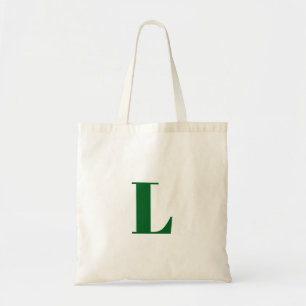 Initial Letter   Navy Monogram Modern Stylish Cool Tote Bag