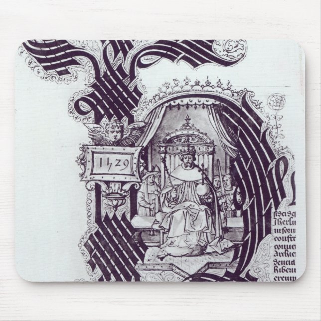 Initial Letter of a Charter Mouse Mat (Front)