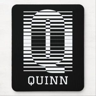 INITIAL LETTER Q - ALPHABET NAME Q MOUSE MAT
