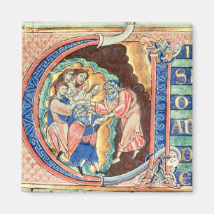 Initial Letter 'V' Visio Abdie Magnet