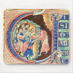 Initial Letter 'V'  Visio Abdie Mouse Mat