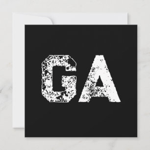 Initial Letters Monogram Black White Plain Simple 