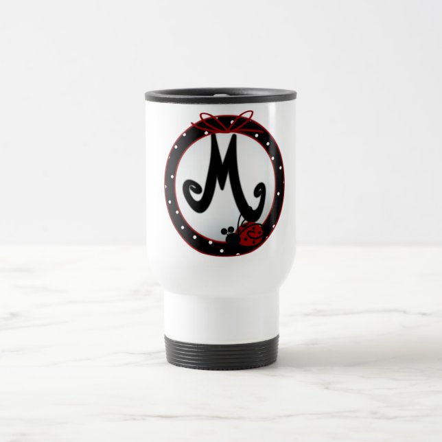Initial M Mug (Center)