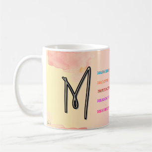 Initial "M" Mug (11oz)
