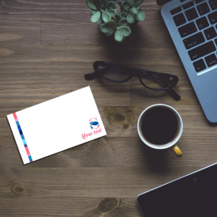 Initial monogram S coral blue gradient Notes