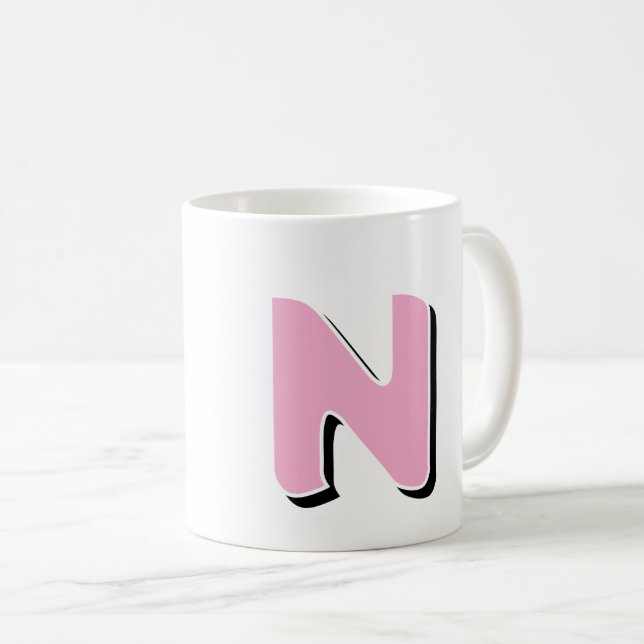 Initial Mug (Front Right)