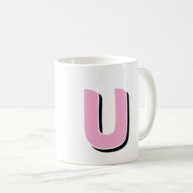 Initial Mug (Front Right)