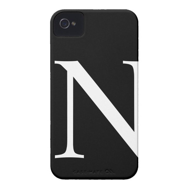 Initial N iPhone 4/4S Barely There Case (Back)