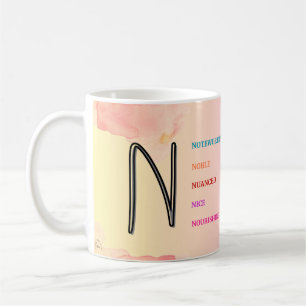 Initial "N" Mug (11oz)