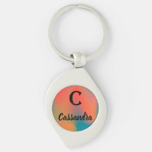Initial & Name Key Ring