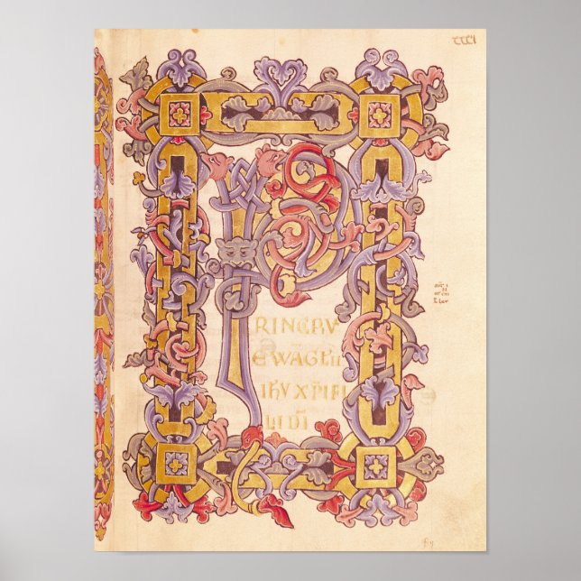 Initial 'P' Poster (Front)