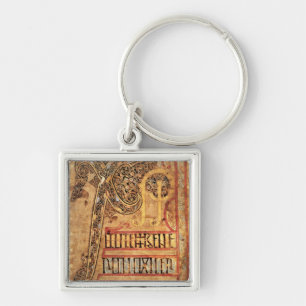 Initial page from the Lichfield Gospels, c.720 Key Ring