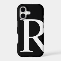 Initial R iPhone 5 Barely There Case