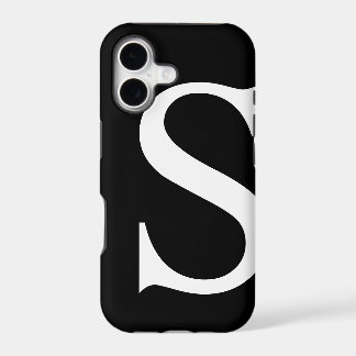 Initial S iPhone Case