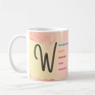 Initial "W" Mug (11oz)