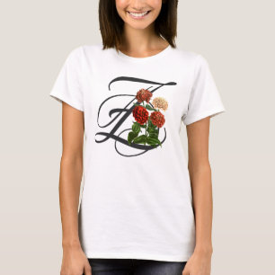 Initial Z, Zinnia T-Shirt