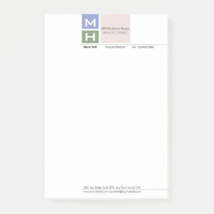 Initialised Cool Tone Blocks Notes