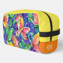 Initials lovely birthday gift Pretty butterfly