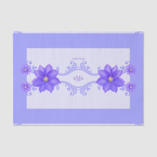 Initials Tissue Paper