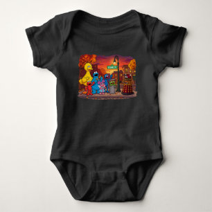 INITIATING NEIGHBORHOOD SCAN BABY BODYSUIT
