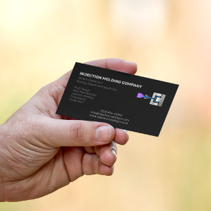 Injection Moulding Company Business Card