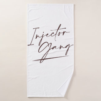 Injector Gang Med Spa Aesthetic Nurse In Bath Towel