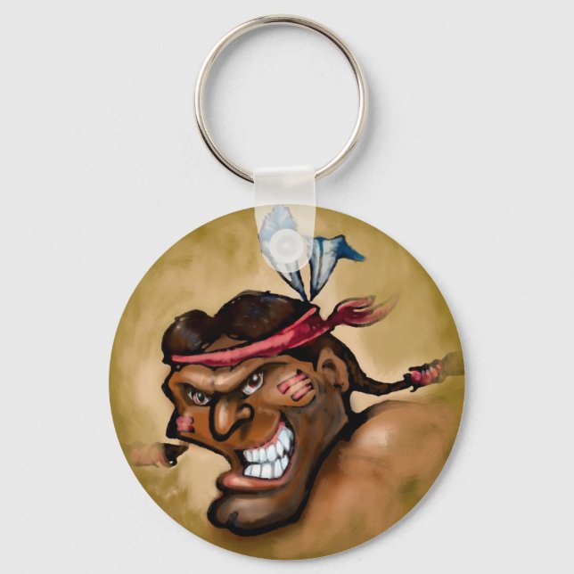 Injun Key Ring (Front)